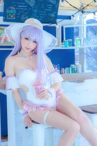 Ethereal Charm: Ely_eee Captivates in the Stunning Plymouth Swimsuit Collection - image 20