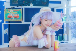 Ethereal Charm: Ely_eee Captivates in the Stunning Plymouth Swimsuit Collection - image 21
