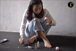 Elegant Nail Art and Lifestyle Photography Featuring Model Fan Meimei in IESS 073 Collection - image 31