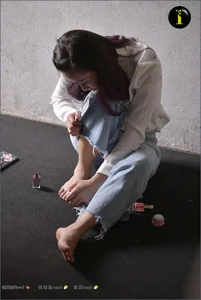 Elegant Nail Art and Lifestyle Photography Featuring Model Fan Meimei in IESS 073 Collection - image 72