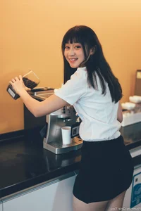 Sophisticated Office Lady Fashion: Ruoying in Elegant White Blouse, Black Pencil Skirt, and Sheer Stockings for a Professional Corporate Look - image 31