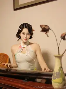XiuRen No.10749: Li Li An Na O's Elegant Cheongsam Photoshoot Captures Timeless Asian Beauty - image 0