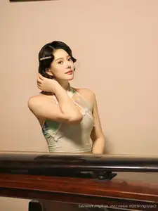 XiuRen No.10749: Li Li An Na O's Elegant Cheongsam Photoshoot Captures Timeless Asian Beauty - image 38