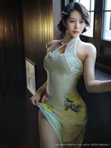 XiuRen No.10749: Li Li An Na O's Elegant Cheongsam Photoshoot Captures Timeless Asian Beauty - image 14