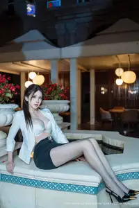 Li Li Sha in XingYan Vol.406: Elegant Allure on a Summer Night - image 16