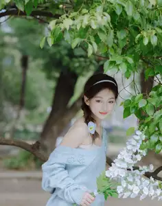 Lin Miao Xin: Captivating Spring Serenity in YiTuYu Vol.8645 - image 6