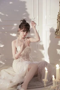 Sophisticated Artistry in YiTuYu Art Language Vol.7964 with Model Yi Xuan - image 8