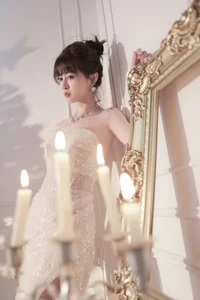 Sophisticated Artistry in YiTuYu Art Language Vol.7964 with Model Yi Xuan - image 5