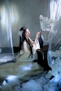 Ethereal Moonlight Muse: Discover the Poetic Beauty of Fen Mian Gu Niang - image 7