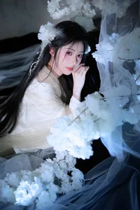 Ethereal Moonlight Muse: Discover the Poetic Beauty of Fen Mian Gu Niang - image 11