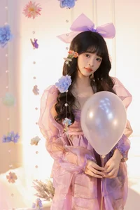 YiTuYu Art Language Vol.7615 Tian Cai Shao Nu Fa Fa Collection - image 2