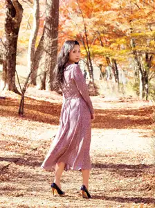 Machiyama Miho Scarlet: Captivating Elegance in Gentle Autumn Hues - image 3