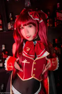 Coser lMusicl's Alluring Marine Senchou Cosplay (25P) - Captivating Hololive VTuber Pirate Captain - image 1