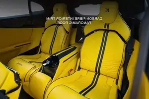 Discover the stunning Keyvany-tuned Ferrari Purosangue: Aggressive exterior meets vibrant yellow interior - image 0