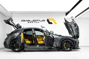 Discover the stunning Keyvany-tuned Ferrari Purosangue: Aggressive exterior meets vibrant yellow interior - image 6