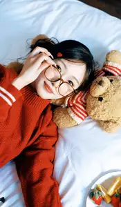 YiTuYu Art Language Vol.8573 zzzzzzz: A Girl's Sweet Relaxed Moment with a Bowl of Fruits - image 8