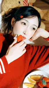 YiTuYu Art Language Vol.8573 zzzzzzz: A Girl's Sweet Relaxed Moment with a Bowl of Fruits - image 18
