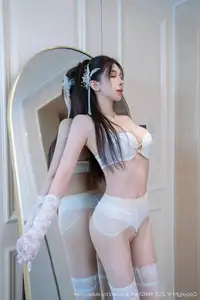 Unveiling Li Li Sha's Ethereal Charm: XingYan Vol.402 Collection of Alluring White Lace Elegance - image 6