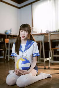 YiTuYu Art Language Vol.8275: Charming Bing Leng Qi E in Elegant Schoolgirl Attire - image 19