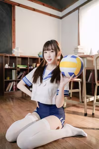 YiTuYu Art Language Vol.8275: Charming Bing Leng Qi E in Elegant Schoolgirl Attire - image 16