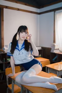YiTuYu Art Language Vol.8275: Charming Bing Leng Qi E in Elegant Schoolgirl Attire - image 7
