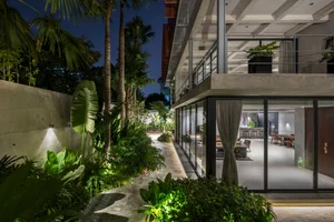 6 Inspiring Modern Townhouse Designs Featuring Lush Indoor Gardens, Natural Light, and Sustainable Biophilic Architecture for a Refreshing Urban Oasis - image 0
