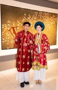 Vu Thu Phuong and Stars Celebrate the Timeless Beauty of the Vietnamese Ao Dai - image 10