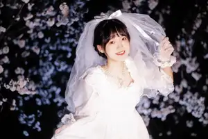 YiTuYu Vol. 8635: Ren Hai Bu's Dreamy White Dress Amidst Blossoms - image 23