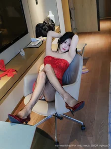 Elegant Secretary Office Fashion Photography - XiuRen No.10744 Featuring Sophisticated Professional Style and Aesthetic Corporate Chic Portraits - image 9