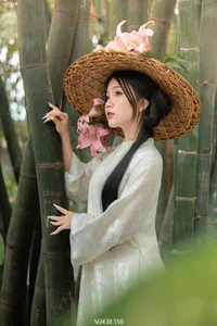 Ethereal Muse in the Bamboo Forest: A Poetic Traditional Journey - image 13
