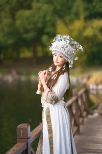 Stunning Portrait Photography of Xiao Yi in YiTuYu Art Language Vol.8863: Elegant Fashion and Artistic Aesthetic Inspiration for Creatives - image 34