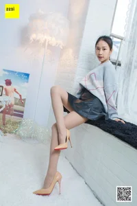 IESS Model Mei Zi Dazing on the Windowsill Lifestyle Photography - image 74