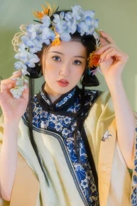 YiTuYu Art Language Vol.5930: Exquisite Artistic Portraits Featuring the Graceful Yu Han - image 7