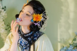 YiTuYu Art Language Vol.5930: Exquisite Artistic Portraits Featuring the Graceful Yu Han - image 20