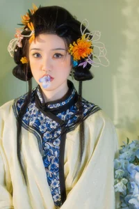 YiTuYu Art Language Vol.5930: Exquisite Artistic Portraits Featuring the Graceful Yu Han - image 9
