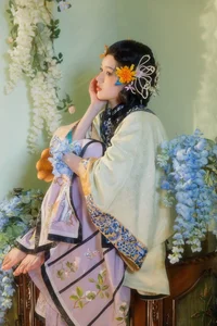 YiTuYu Art Language Vol.5930: Exquisite Artistic Portraits Featuring the Graceful Yu Han - image 2