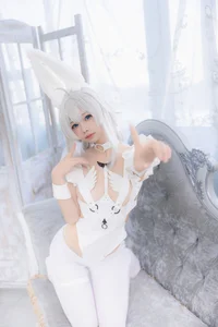 Stunning Azur Lane Le Malin Cosplay by Shi Wan Zhen Zhi Fu Te - Elegant Anime Costume Photography and Character Inspiration Part 02 - image 6