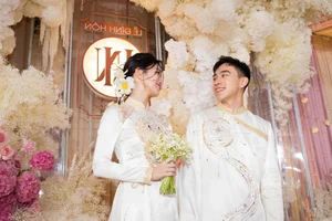 Sparkling Elegance: Runner-up Phuong Nhi Shines in Swarovski-Encrusted Ao Dai for Her Engagement Ceremony - image 6