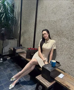 Doãn Hải My Stuns with Elegant Style and Iconic Long Legs in Latest Fashion Gallery - image 1