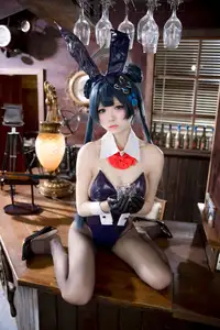 Coser Jiu Qi Miao Transforms into Ryūka Fisaki Bunny Girl: A Dazzling Blue Archive Cosplay - image 16