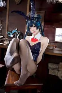 Coser Jiu Qi Miao Transforms into Ryūka Fisaki Bunny Girl: A Dazzling Blue Archive Cosplay - image 27