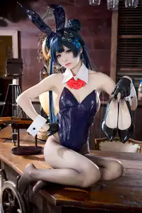 Coser Jiu Qi Miao Transforms into Ryūka Fisaki Bunny Girl: A Dazzling Blue Archive Cosplay - image 28