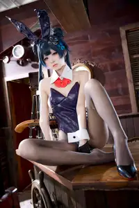 Coser Jiu Qi Miao Transforms into Ryūka Fisaki Bunny Girl: A Dazzling Blue Archive Cosplay - image 11