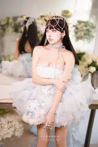 Coser Mumu Momo: Eternal Princess Birthday Day Photoshoot - Enchanting & Dreamy Collection (54P) - image 3