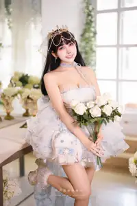 Coser Mumu Momo: Eternal Princess Birthday Day Photoshoot - Enchanting & Dreamy Collection (54P) - image 15