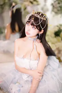 Coser Mumu Momo: Eternal Princess Birthday Day Photoshoot - Enchanting & Dreamy Collection (54P) - image 16