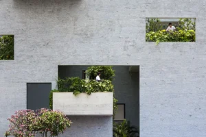 Modern Split-Level House with Unique Urban Garden in Ho Chi Minh City - image 1