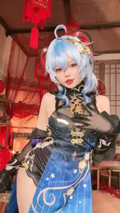Coser Xiao Yao Yao Yao as Ganyu Lantern Rite: Mesmerizing Beauty in Traditional Festival Attire - image 0
