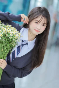 Youthful Innocence in Korean Academic Style YiTuYu Vol.8944 Bo Luo You Dian Tian - image 1