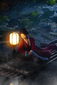 Mu Ge's Elegant Portrayal in YiTuYu Art Language Vol.7462 - image 16